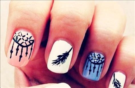 Dreamcatcher Love Nails How To Do Nails Fun Nails Pretty Nails