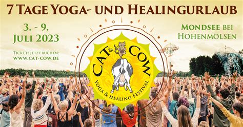 Cat Cow Yoga Festival Healingfestival Am Mondsee Bei Leipzig 2023