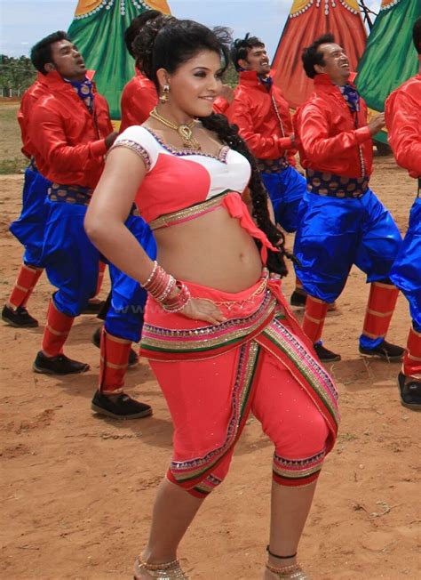 actress anjali hot navel showing dancing stills