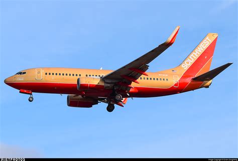 N714cb Boeing 737 7h4 Southwest Airlines Evan Dougherty Jetphotos