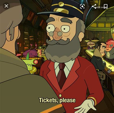Tickets Please Guy Bloody Mcblood Man Wiki Rick And Morty Amino