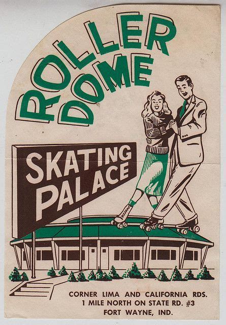 Image Result For Vintage Roller Skating Advertisement Poster Retro