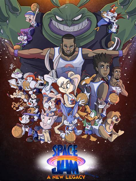 The film's official twitter account confirmed the news on saturday afternoon, tweeting, welcome to the jam, @zendaya.. Space Jam 2 Poster 2021 : Space Jam Movie Review ...