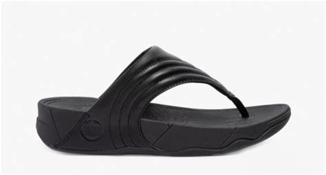 FitFlop Womens Walkstar Leather Toe Post Sandals On Carousell