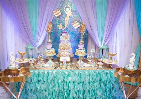 Since most baby showers take place during the sixth or seventh month of pregnancy, you should give yourself at least a month prior to plan. The Little Mermaid | Disney Baby Shower Themes | POPSUGAR ...