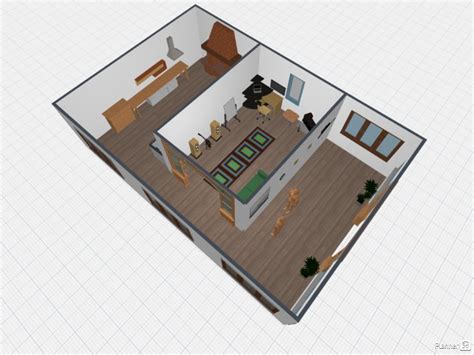 Art Studio Free Online Design 3d Studio Floor Plans By Planner 5d