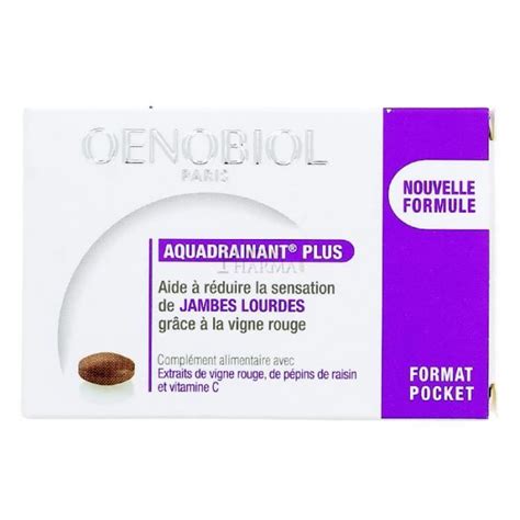 Oenobiol Aquadrainant Plus 45 Comprimés Cdiscount Santé Mieux Vivre