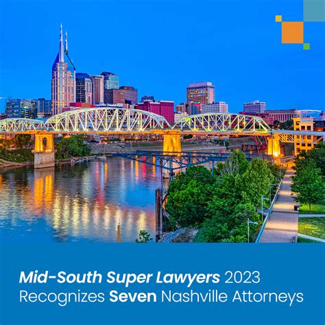 Mid South Super Lawyers 2023 Recognizes Seven Nashville Attorneys
