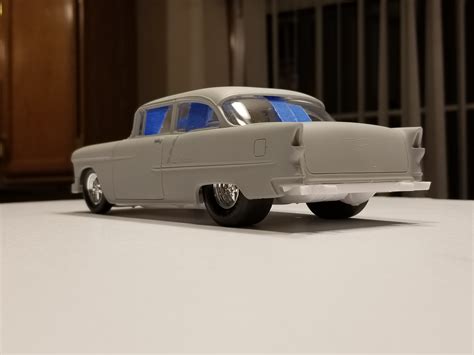 Mini Tubbed 55 Chevy Wip Model Cars Model Cars Magazine Forum