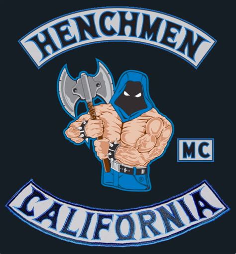 Henchmen Mc Patch Logo One Percenter Bikers