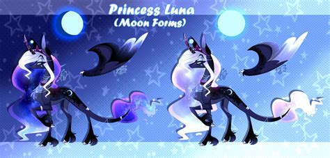 Princess Luna Moon Forms Mlp Next Gen By Sugaryicecreammlp On