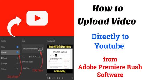 How can we improve premiere rush? Adobe Premiere Rush: How to Upload Video Directly to ...