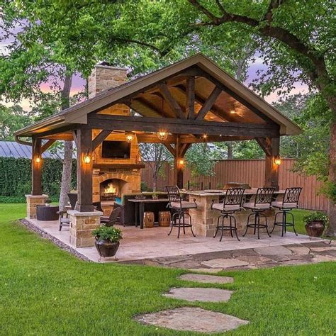 80 Stunning Gazebo Ideas For Relaxation And Entertaining Outdoor Patio Designs Backyard