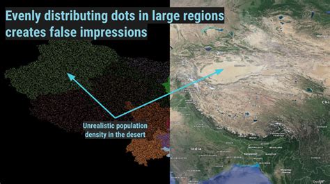 Using Dot Density Maps To Visualise Complex Population Data