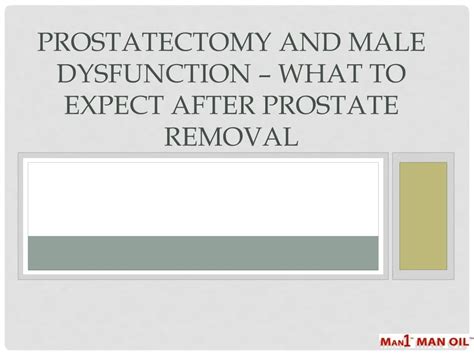 Ppt Prostatectomy And Male Dysfunction Powerpoint Presentation Free Download Id