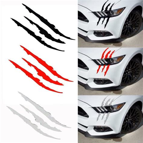 Monster Claw Headlight Vehicle Decal Graphics Decals