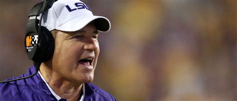 LSU Athletic Director Files Million Lawsuit Against Babe Ex Football Coach Les Miles For