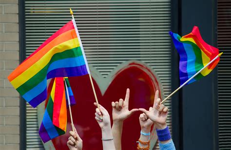 Hands Waving Gay Flags Savvy Tokyo