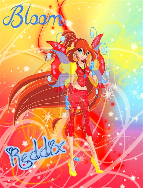 Bloom Reddix Winx Club Sailor Scouts Fan Art Fanpop