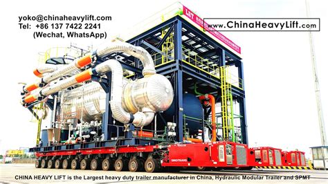 Scheuerle Spmt Compatible China Heavy Lift Produce Self Propelled