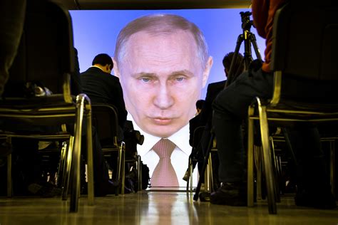 Opinion Putin Feels Vulnerable With An Election Looming The
