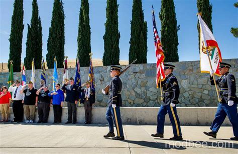 Memorial Day Ceremony At The San Joaquin Valley National Cemetery The