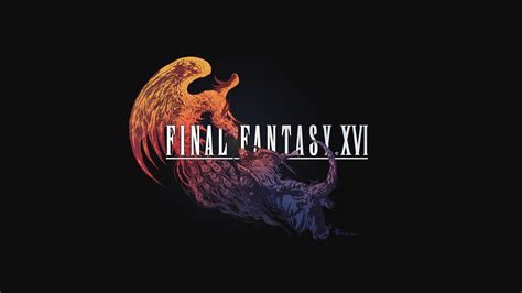 Final Fantasy Xvi Logo Version 2 Wallpaper Cat With Monocle