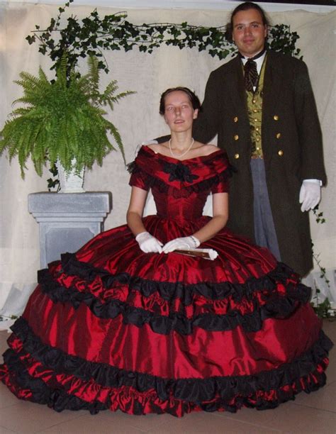 Rrp this ballgown skirt is an original design based on elements and ideas in use during the 1850's and 1860's. Victorian 1860 ball gown by DeredereGalbraith on DeviantArt