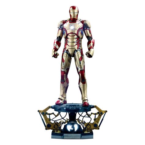 Køb Iron Man 3 Action Figure 14 Iron Man Mark Xlii Deluxe Ver 49 Cm