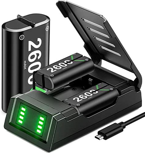Voyee Xbox Controller Battery Pack And Charger 𝟑𝐱𝟐𝟔𝟎𝟎𝐦𝐀𝐡 High Capacity