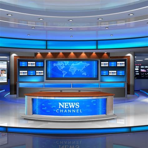 News Studio Background 4k