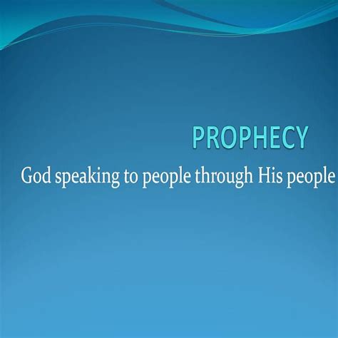 Prophecy New Hope Assembly Of God In Numine Pa