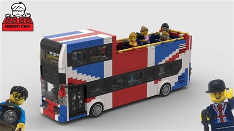 Lego Moc33 5 London Hop On Hop Off Sightseeing Double Decker Bus