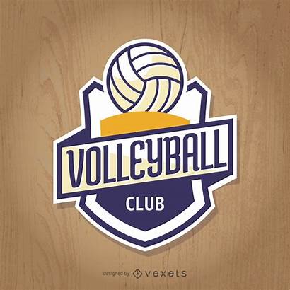 Volleyball Club Insignia Vexels Grunge Banners Soccer