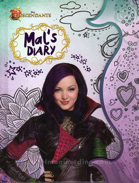 Mal later made her own by adding some. Disney Books: Disneyland and Descendants - ImagiNERDing