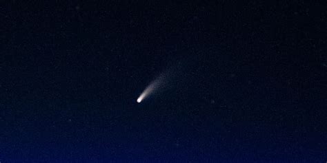 Comet Neowise Visible In The Evening Sky Over The Arklatex