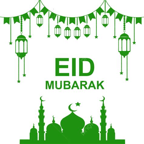 Eid Al Fitr 2023 Hd Transparent Green Color Gorgeous Decoration Eid Al