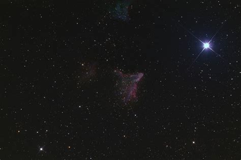 Ic 63 The Ghost Nebula Foto And Bild Astrofotografie Himmel