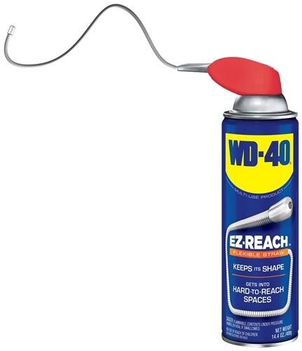 Wd 40 490194 144 Oz Spray Ez Reach Aerosol Can Multi Purpose Lubricant
