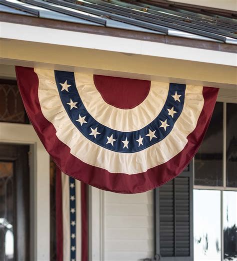 Classic American Flag Cotton Bunting Collection Flags And Buntings