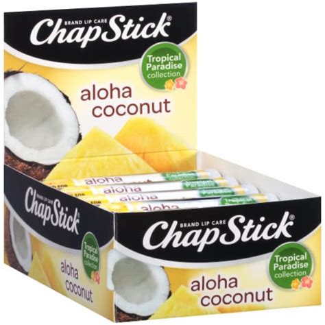 Chapstick Aloha Coconut Lip Balm Ct Kroger