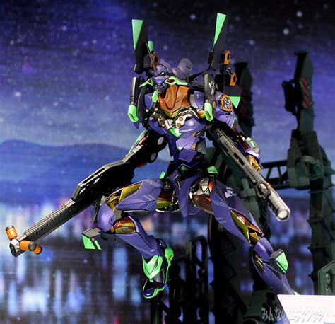 Neon genesis evangelion is a japanese mecha anime television series produced by gainax and tatsunoko production, directed by hideaki anno and broadcast on tv tokyo from october 1995 to. 【魂ネイション2019】METAL BUILD「エヴァンゲリオン初号機」「2号 ...