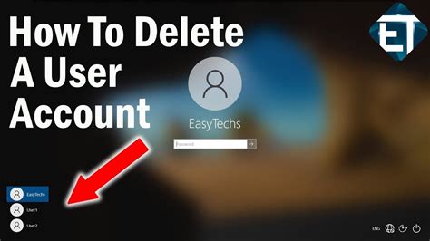 How To Delete A User Account On Windows 10 Easy 2021 Youtube