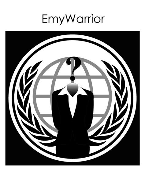 Anonymous Logo Woman Vector By Emywarrior On Deviantart
