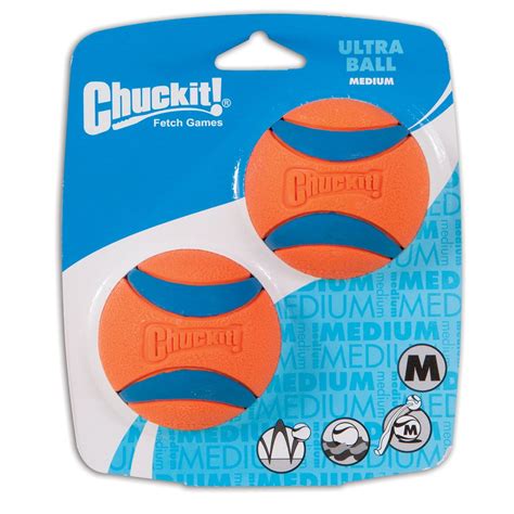 Chuckit Medium Ultra Balls 25 Inch 2 Pack