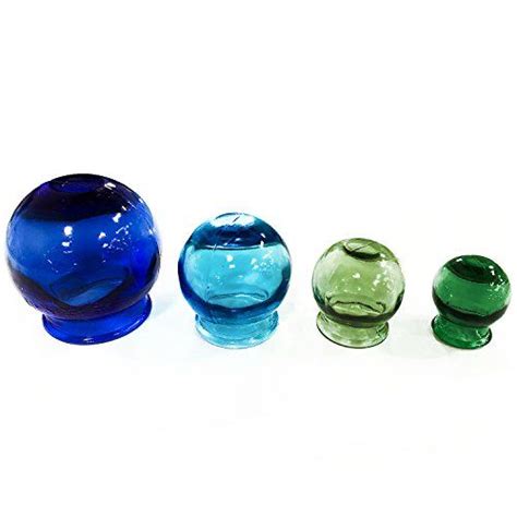 Color Glass Cupping Therapy Set Spa And Clinic Quality Performance Cupping Therapy Therapy