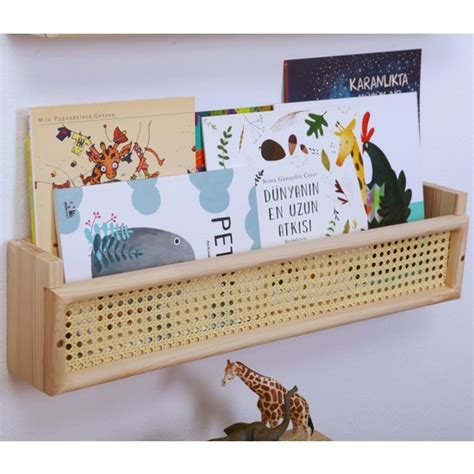 Minibon Hazeranlı Masif Ahşap Montessori Kitaplık Bebek ve Fiyatı