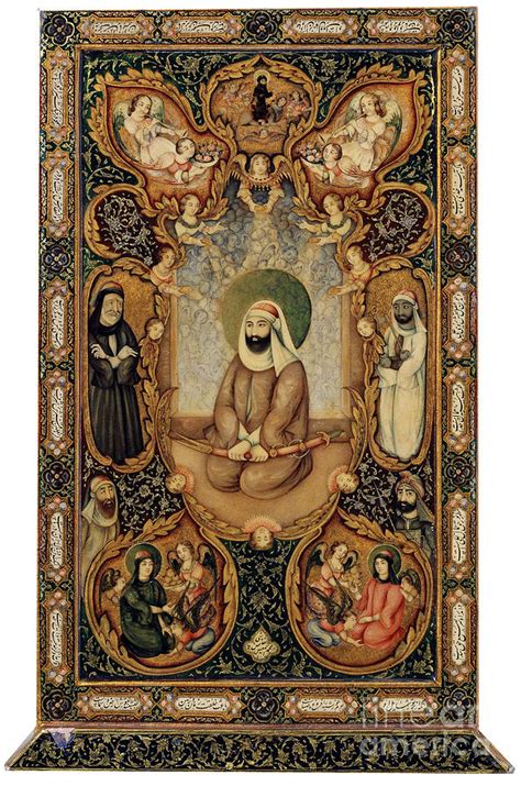 Imam Ali Ali Ibn Abi Talib Drawing By Heritage Images Fine Art America