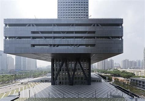 Shenzhen Stock Exchange By Oma View Architectural Review Shenzhen