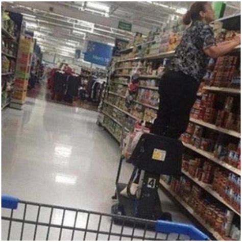 Hilarious Photos Caught On Walmart Cameras Page Of Lady Great